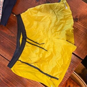 Nike running 5 inch yellow